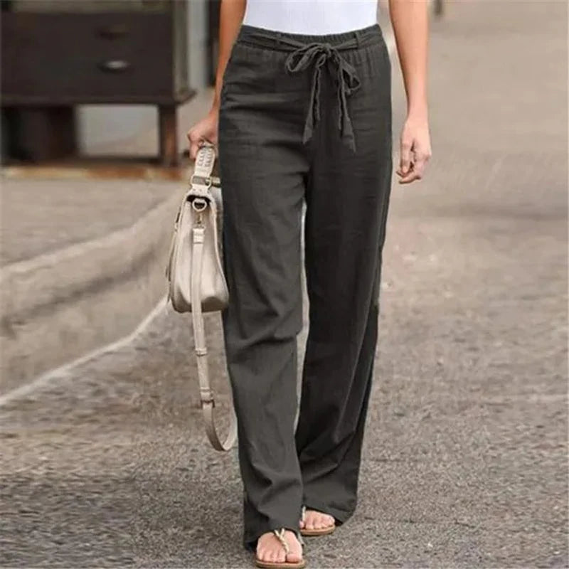 Verveine - Pantalon Coton Lin