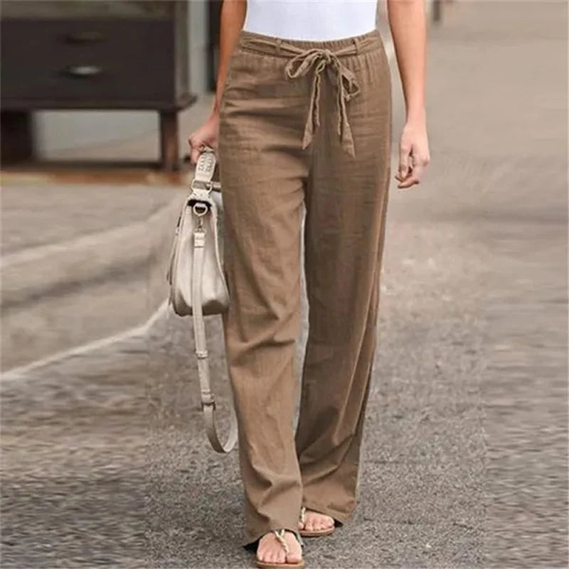 Verveine - Pantalon Coton Lin