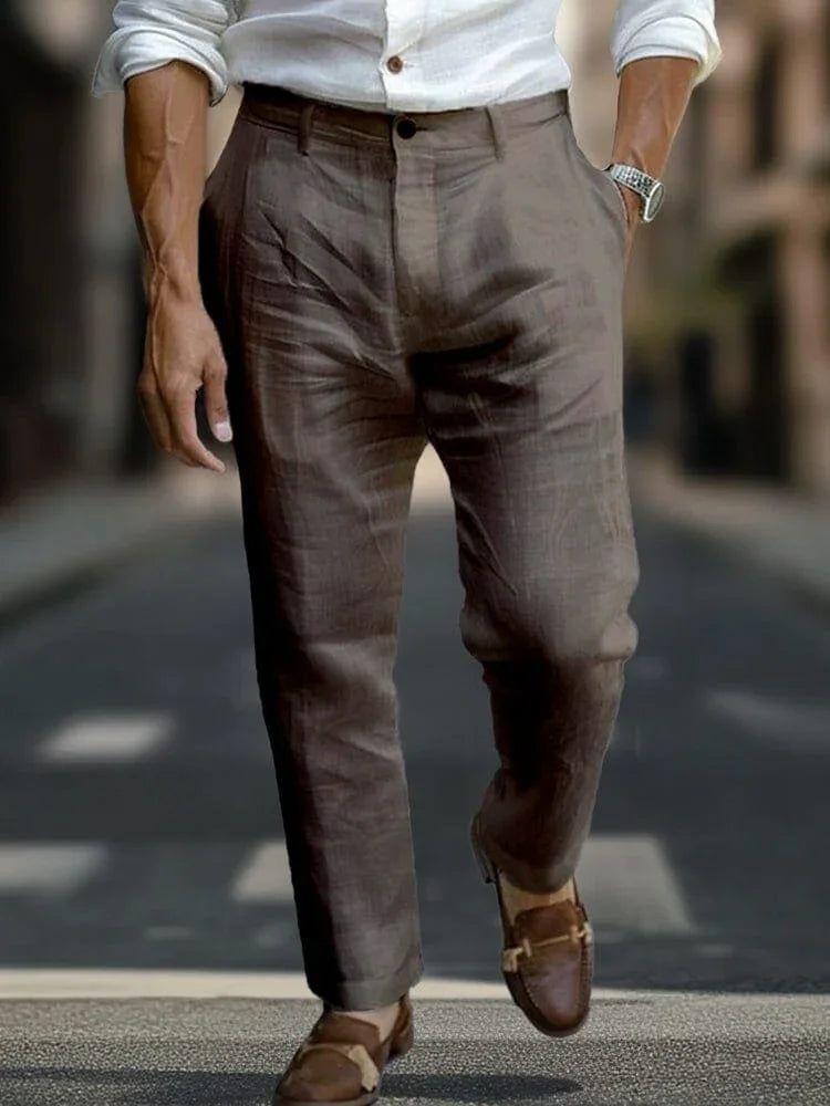 Alizé - Pantalon Lin Décontracté