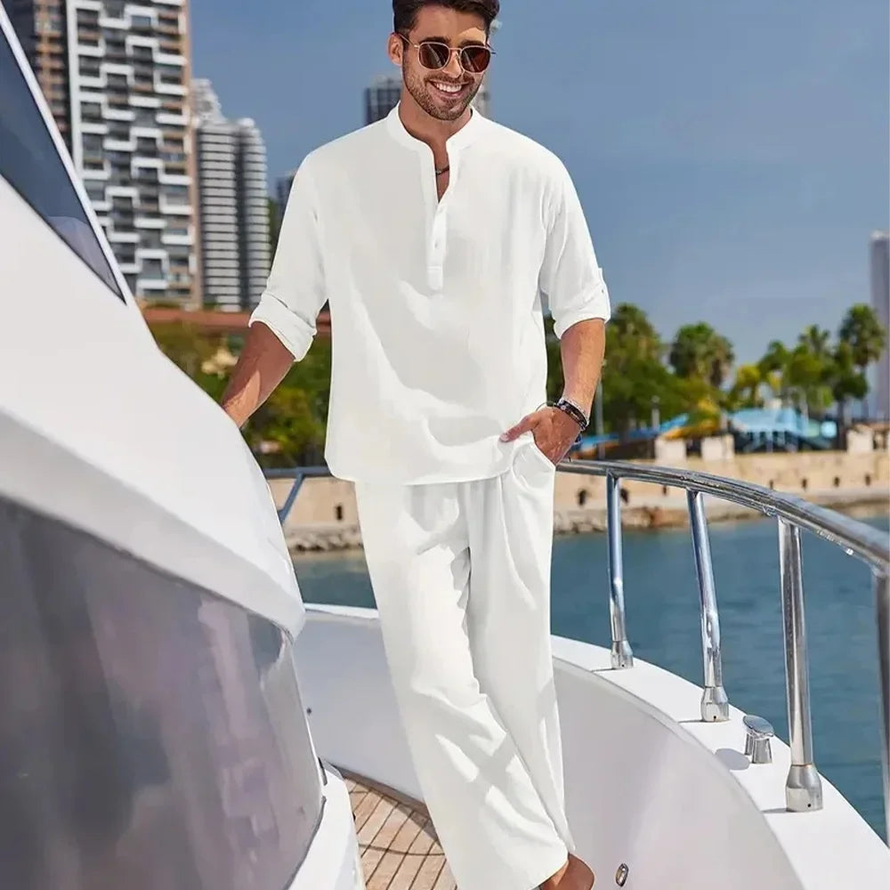 Voile - Ensemble Coton Lin Homme