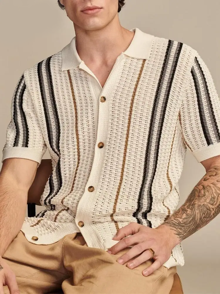 Estival - Chemise Rayée Homme