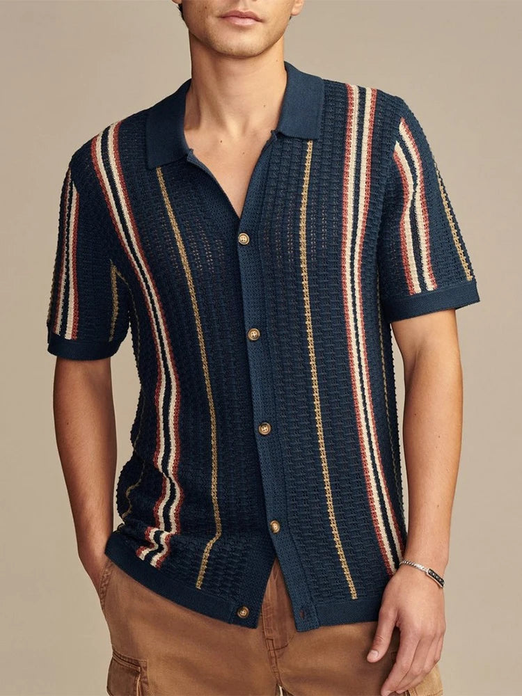 Estival - Chemise Rayée Homme