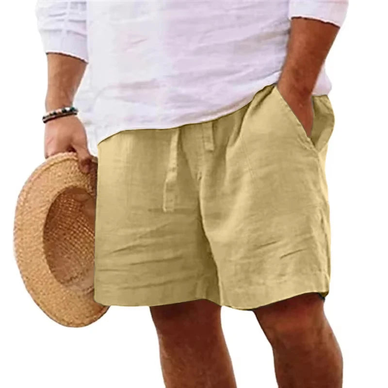 Rivage - Short Coton Lin Homme