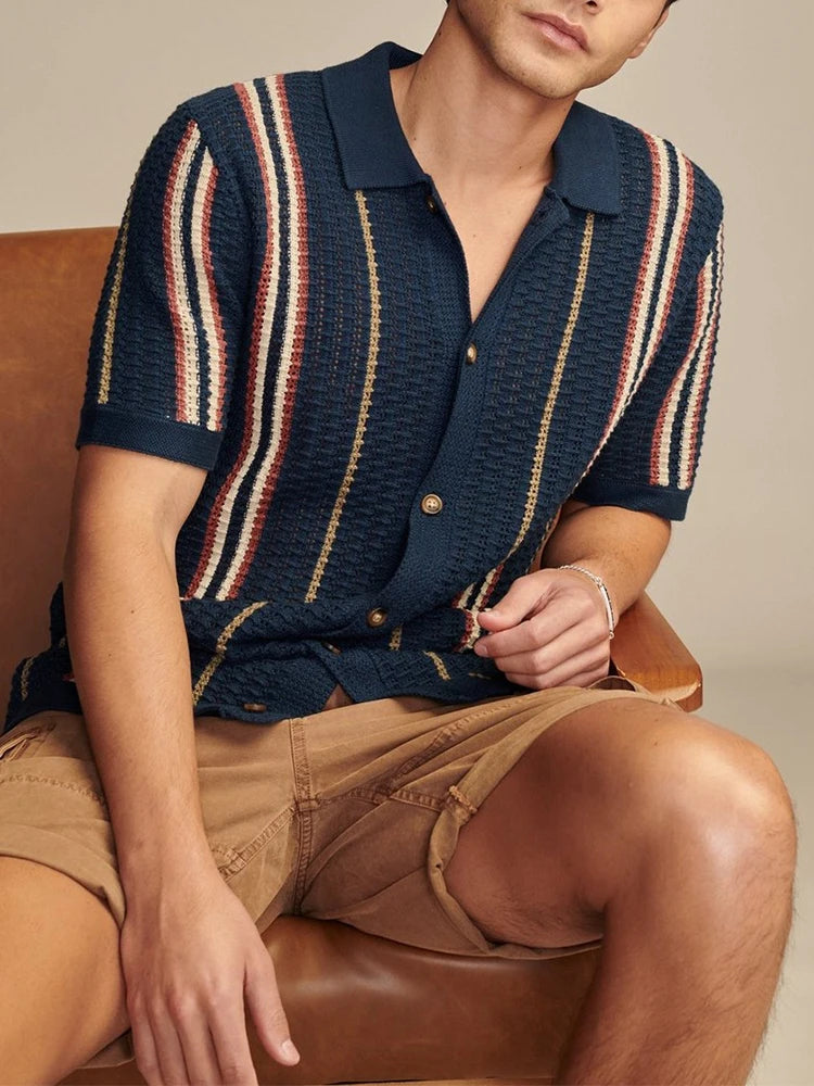 Estival - Chemise Rayée Homme