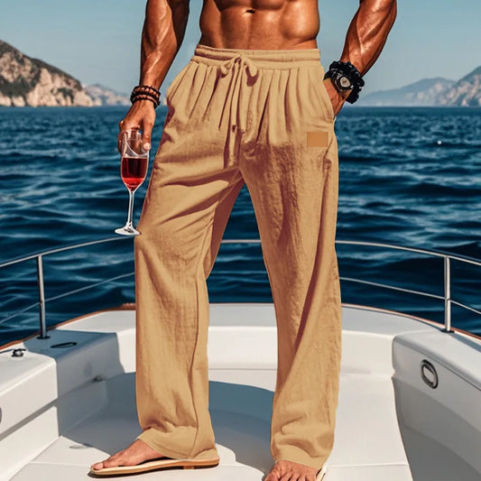 Solaire - Pantalon Lin Confort