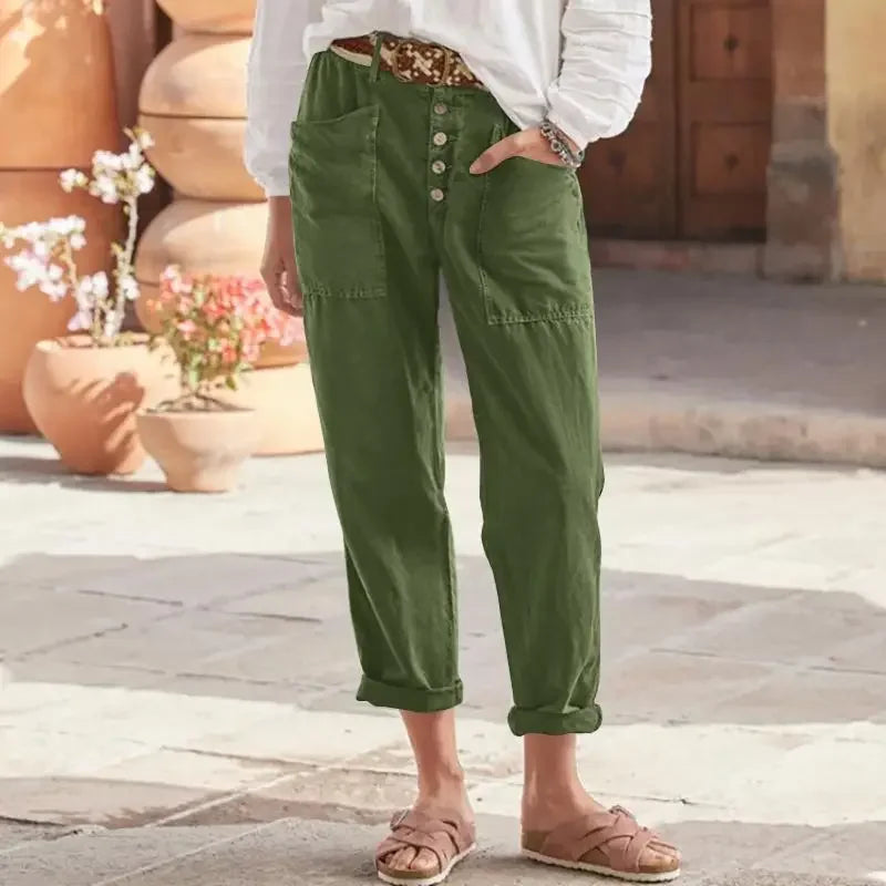 Bruyère - Pantalon Coton Lin Ample