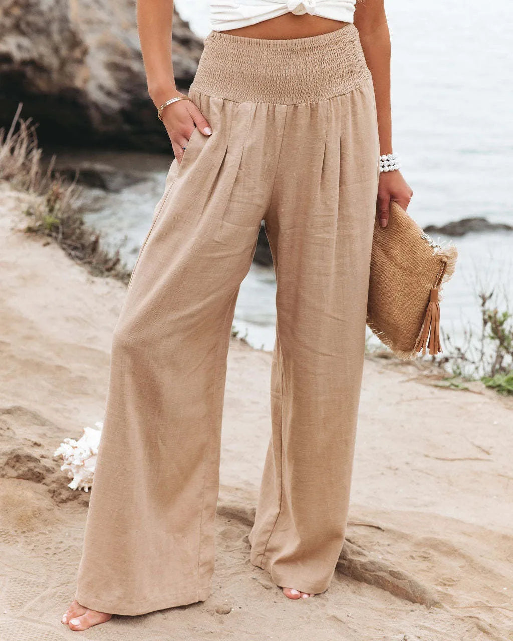 Évasion - Pantalon Fluide Lin