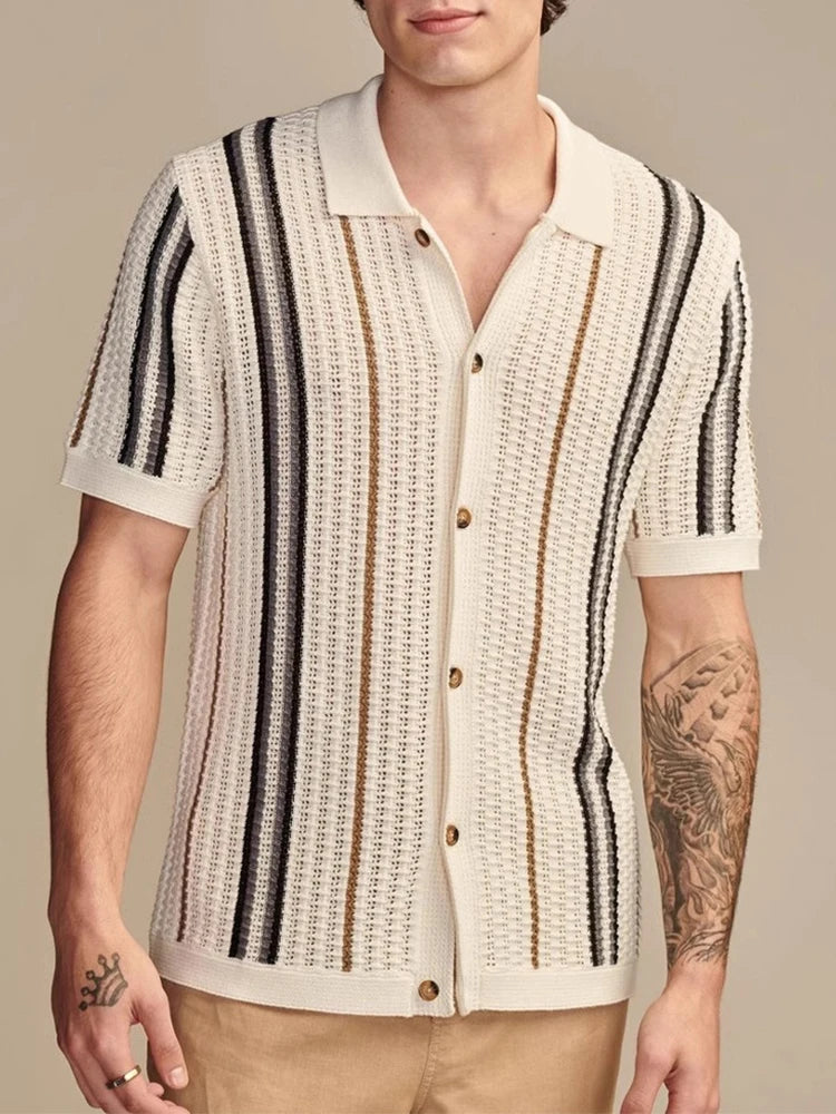 Estival - Chemise Rayée Homme