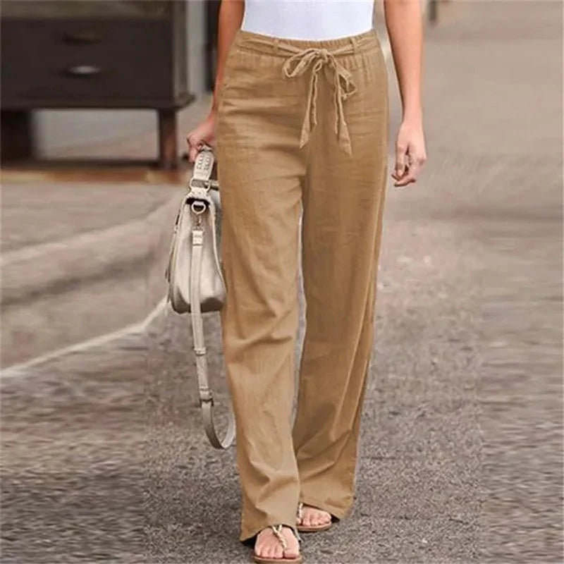 Verveine - Pantalon Coton Lin