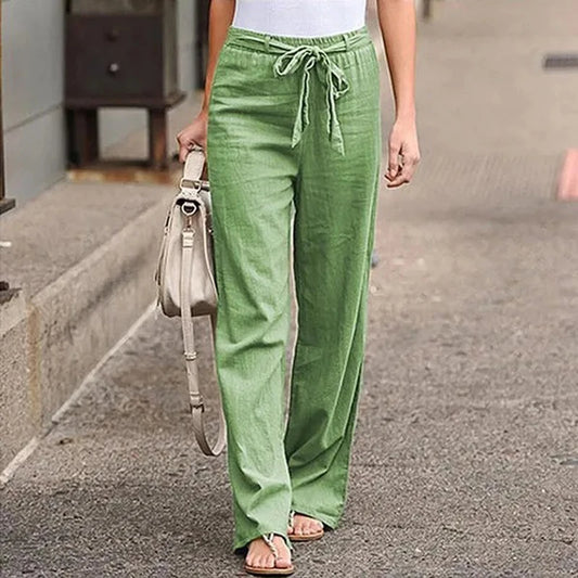 Verveine - Pantalon Coton Lin