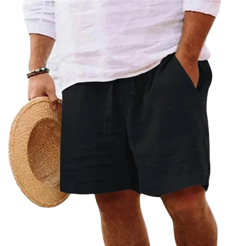Rivage - Short Coton Lin Homme