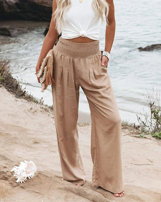 Évasion - Pantalon Fluide Lin