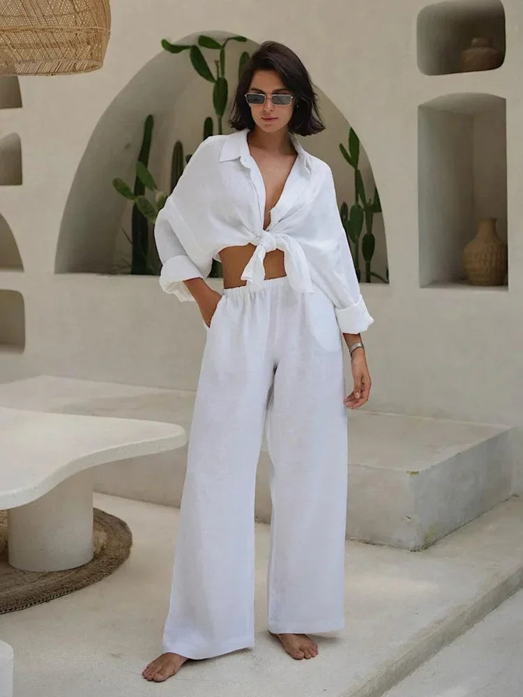 Ambre - Tenue Coton Lin Femme