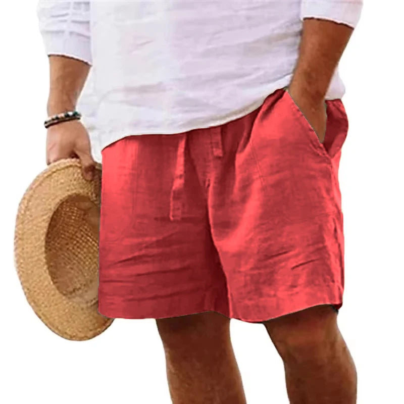 Rivage - Short Coton Lin Homme