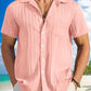 Azura - Chemise Légère Rayée Homme