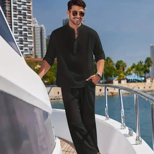 Voile - Ensemble Coton Lin Homme