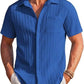 Azura - Chemise Légère Rayée Homme