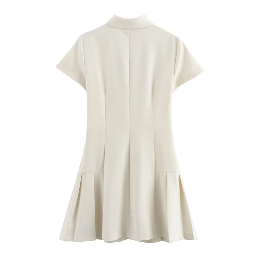 Ivoire - Robe Chemise Cintrée