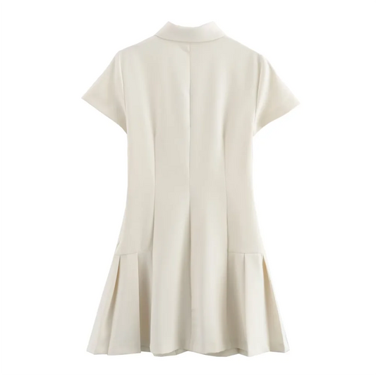 Ivoire - Robe Chemise Cintrée