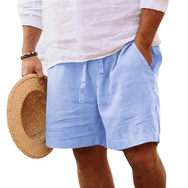 Rivage - Short Coton Lin Homme