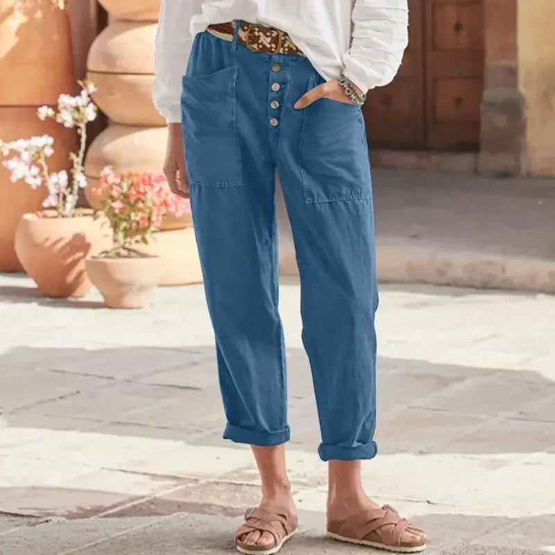 Bruyère - Pantalon Coton Lin Ample
