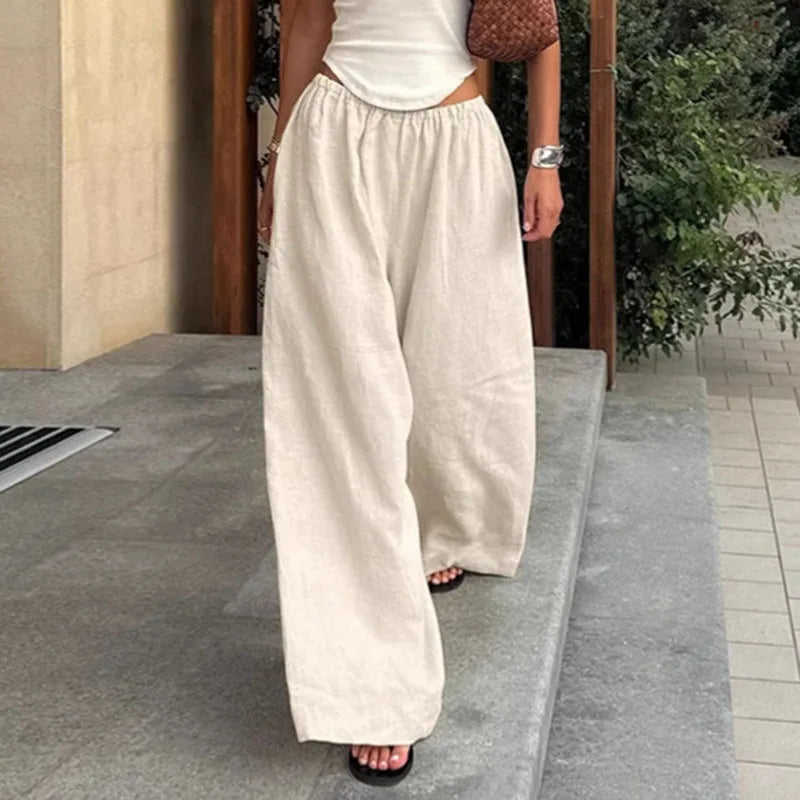 Sable - Pantalon Fluide Lin