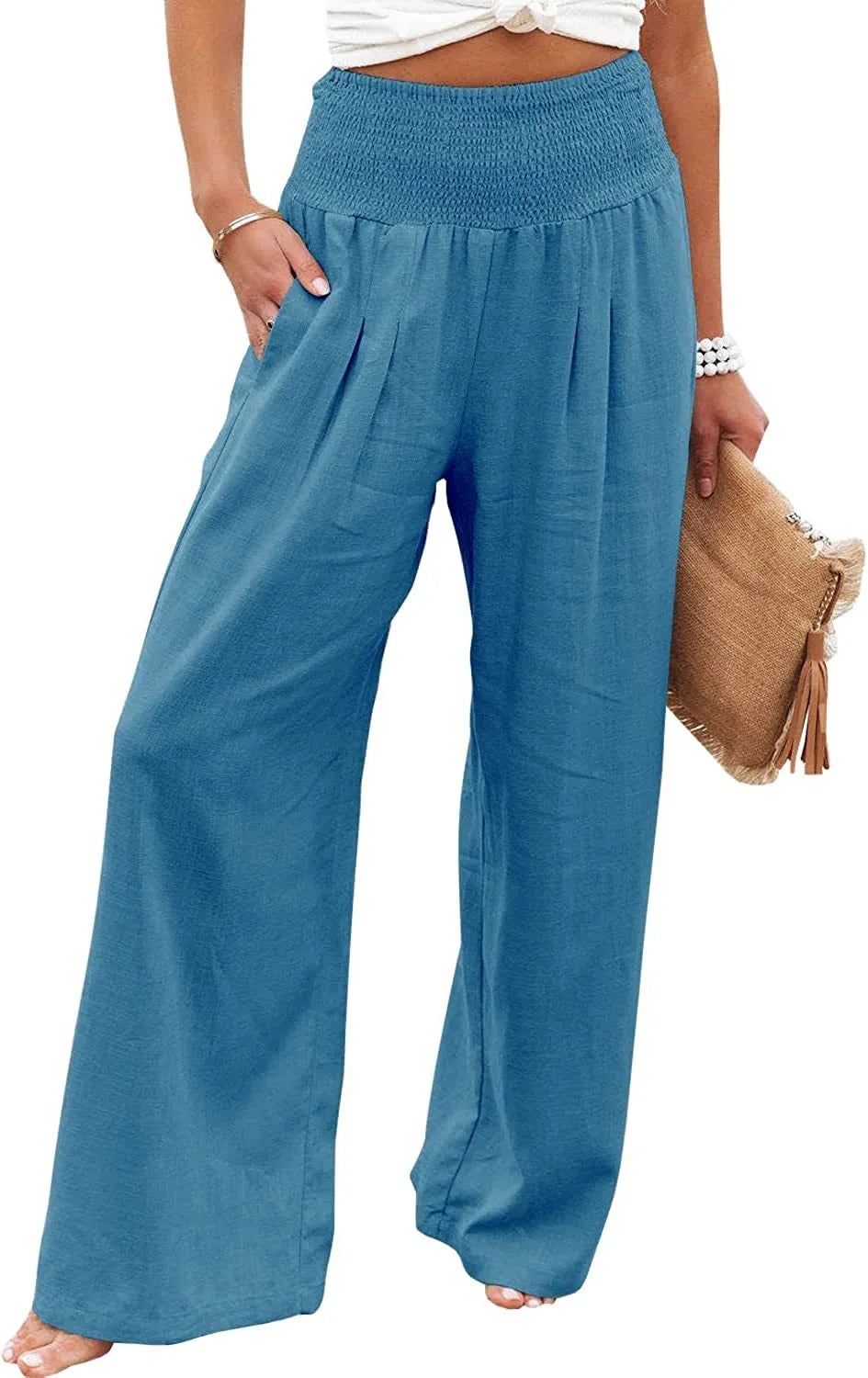 Évasion - Pantalon Fluide Lin