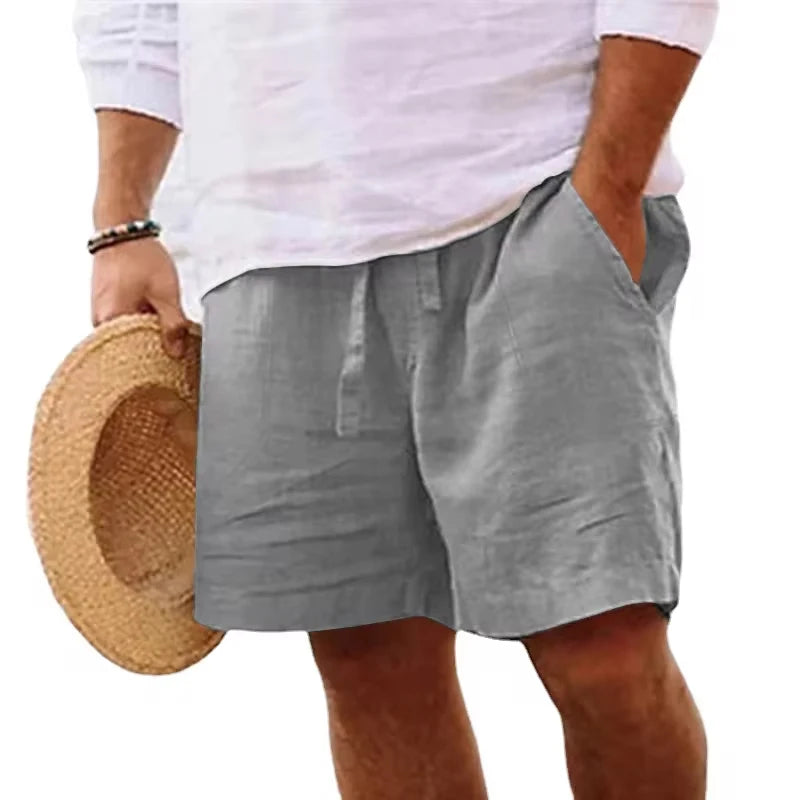 Rivage - Short Coton Lin Homme