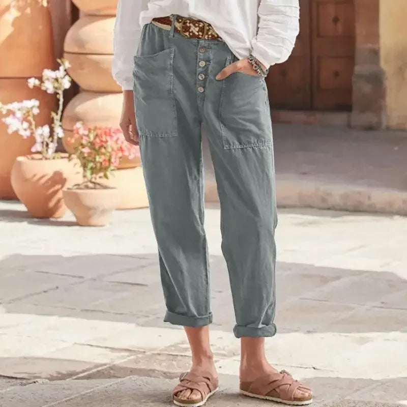 Bruyère - Pantalon Coton Lin Ample