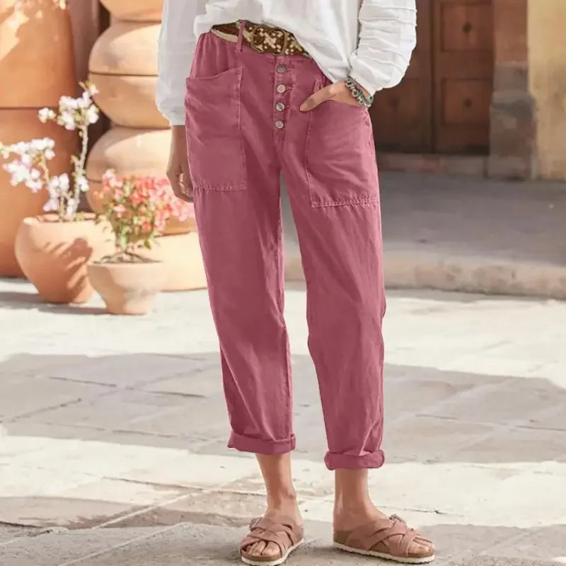 Bruyère - Pantalon Coton Lin Ample