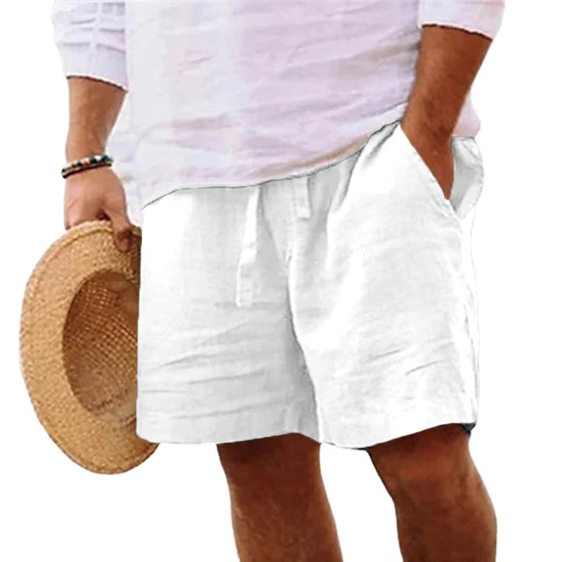 Rivage - Short Coton Lin Homme
