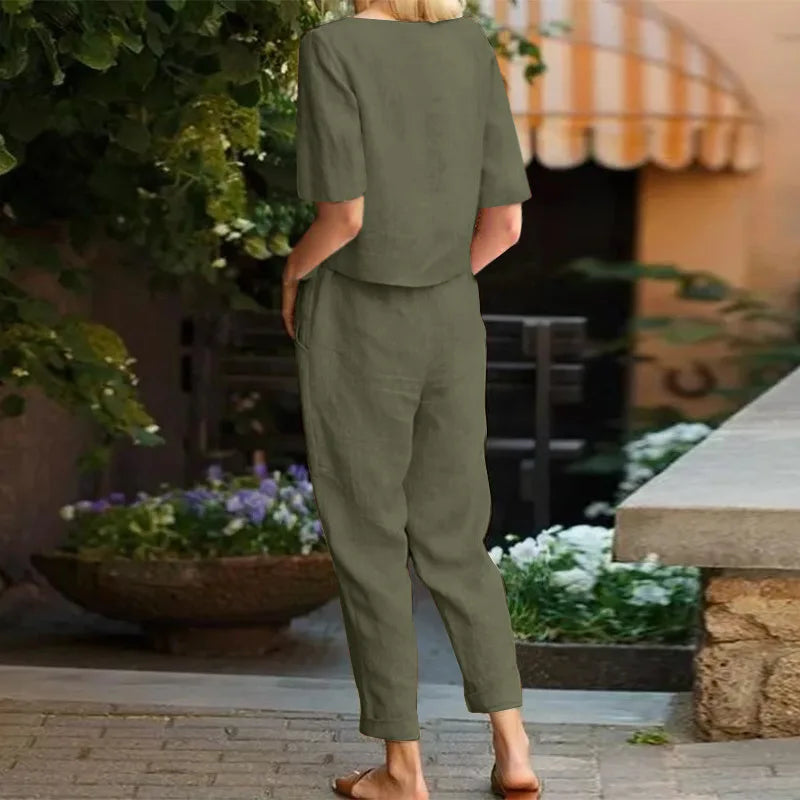 Soleia - Tenue Légère Coton Lin