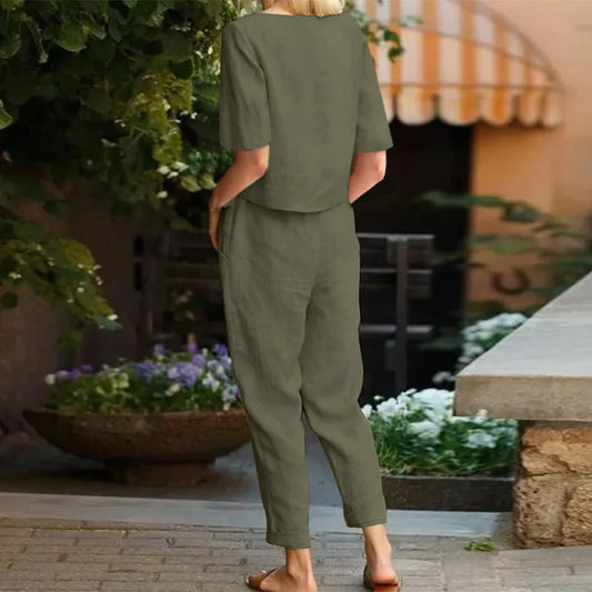 Soleia - Tenue Légère Coton Lin