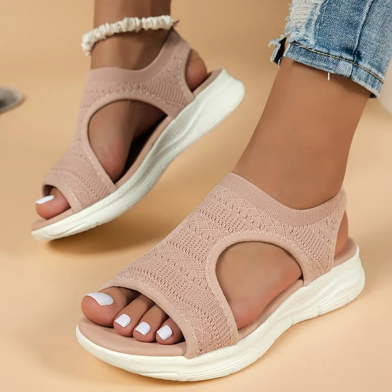 Aura - Sandales Plateforme Confort