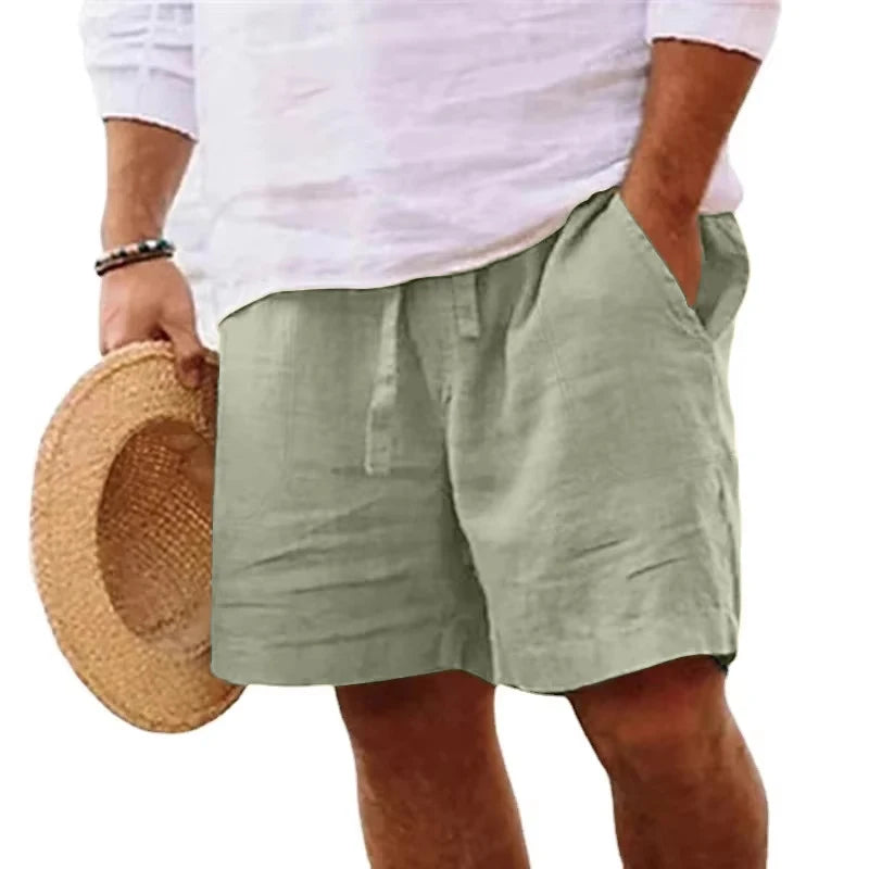 Rivage - Short Coton Lin Homme