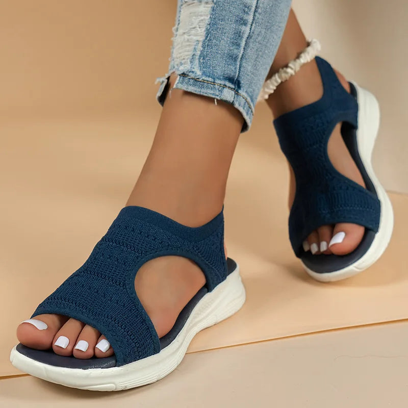 Aura - Sandales Plateforme Confort