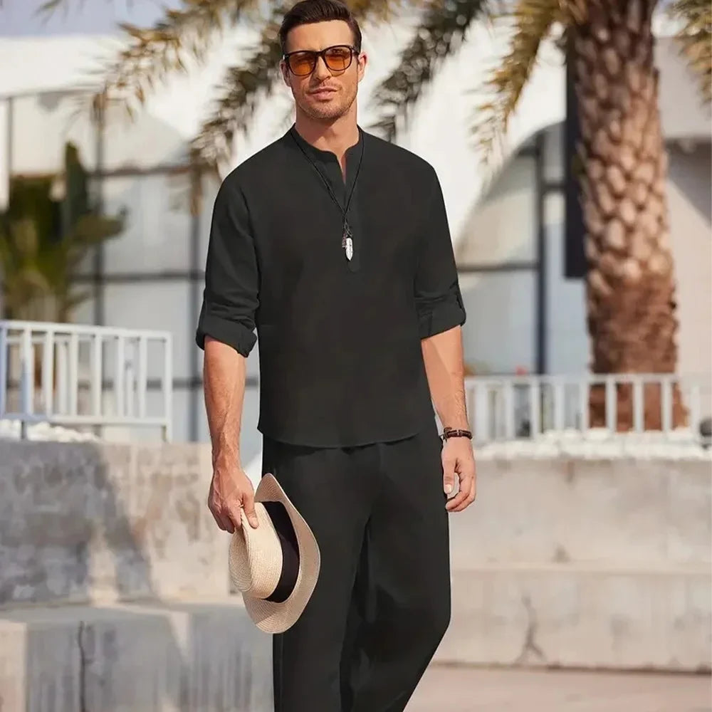 Voile - Ensemble Coton Lin Homme