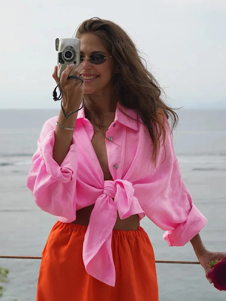 Voile - Chemise Coton Ample