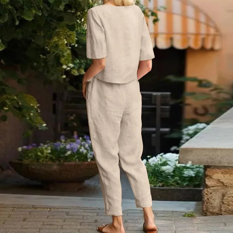 Soleia - Tenue Légère Coton Lin